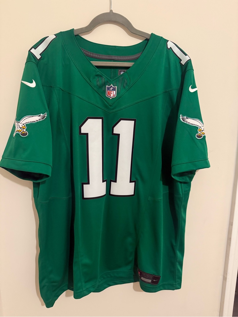 Nike Green Philadelphia #11 Football Jersey